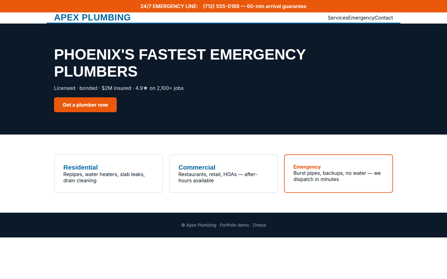 Apex Plumbing Co
